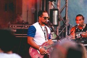 in the band